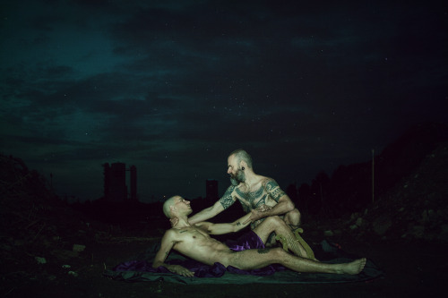 discordant23:  http://discordant23.tumblr.com/APOLLO AND HYACINTHUSModels: Nicolas Maxim Endlicher + Balafenn Unvezh 