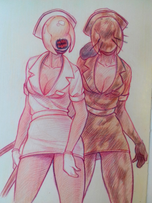 belyasholika: Bubble Head Nurses from Silent Hill 2!!! 