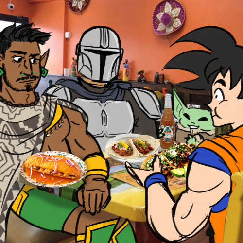 One Day I Will Redraw This With The Quality It Deserves But Someone On Twitter Suggested These Guys Going