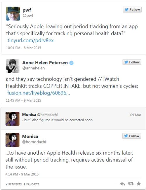 Friendly Reminder To Apple: Periods Are A ThingAsking on behalf of roughly half the population betwe