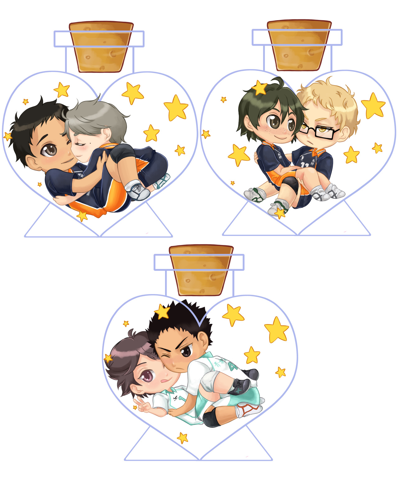 midnightzone:    Haikyuu Love Potion Charm * PREORDER*     PREORDER CHARMS!! THE