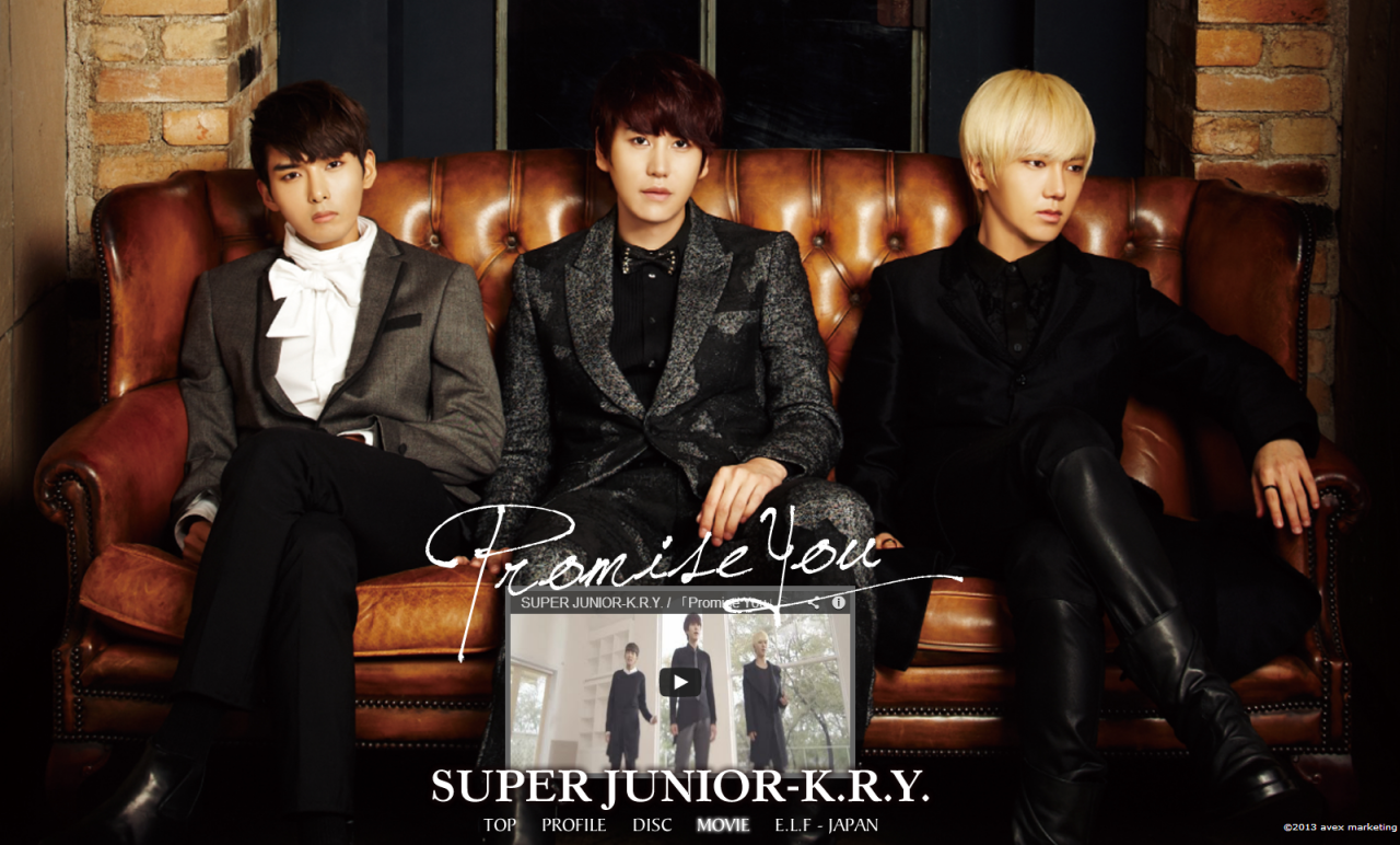 kkoming:  super junior k.r.y official website! 
