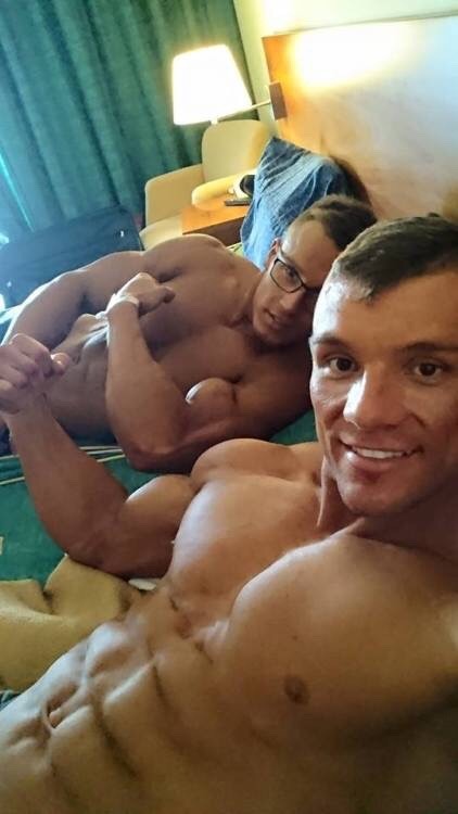 txheadman: 69sauron:   muscleboyheaven:  muscleorlando:  “Hey man, wanna come wrestle around with us?”   Muscleboy Heaven    Fuck yeah!    🔥🔥🔥 