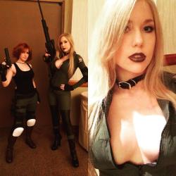 Itsprecioustime:  Sniper Wolf! Cosplaying Today At Saboten With @Likovacs As Meryl!