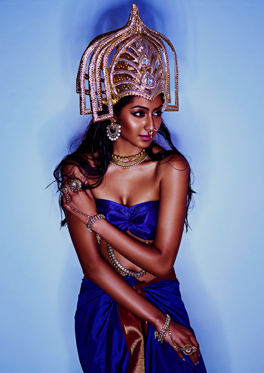 aashiqaanah:   Krithika Babu for Moghamul Chapter II: A portrait series featuring