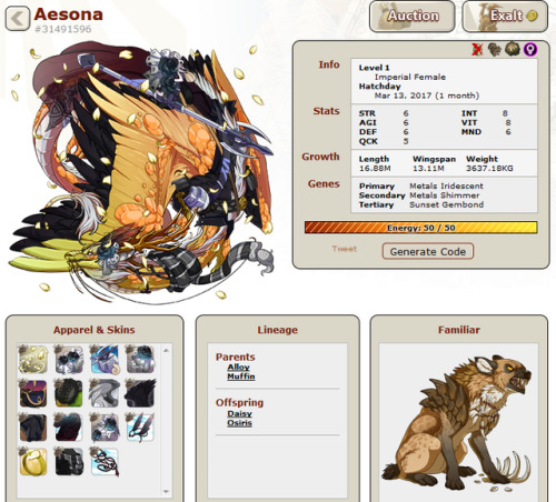 UM WOULD ANYONE LIKE AESONA?I’m not sure what I was thinking her range with my boy is an atroc