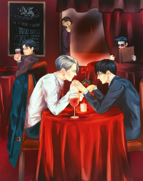 My piece for the @yoispyzine :) I had the chance to collab with the wonderful @iwritevictuuri for th