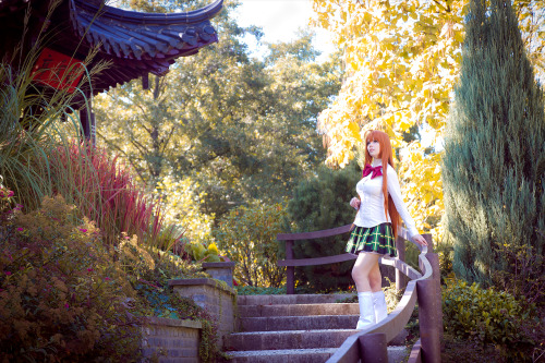 my Aya Natsume costume from Tenjou Tenge :3costume, make-up, wig, model by me (Calssara)photo by But