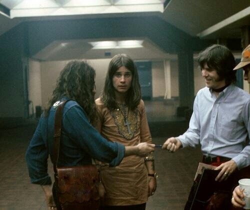 blacksabbathica:  Ozzy Osbourne backstage Sam Houston Coliseum, September 27,1971