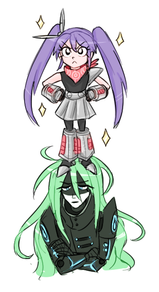 winter-chill:  dashingicecream:   michie heard she was needed, shar has had a better