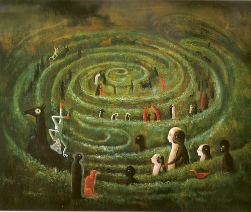 surreelust:The Labyrinth by Lenonora Carrington