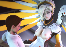 Mercy and child - nothing suspicious going