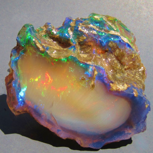 aquiraxuno:‘Precious opal fossilized wood’ on ebay 