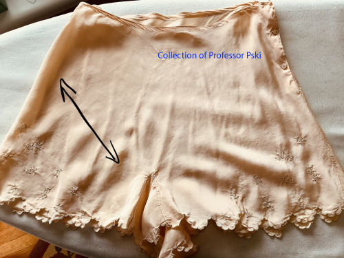 Peach Tap Pants: A Miniature Marvel of Making Every once in a while someone offers me some vintage g