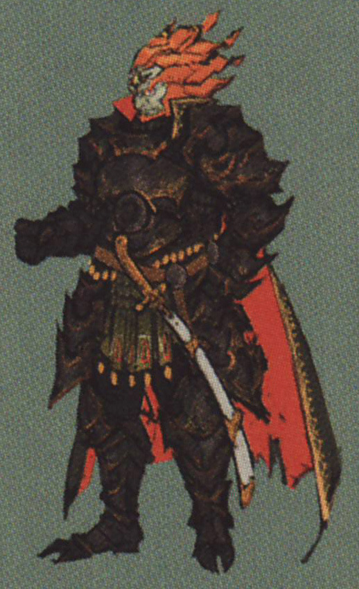 historyofhyrule:  Ganon’s set of traditional art from the Hyrule Warriors artbook.