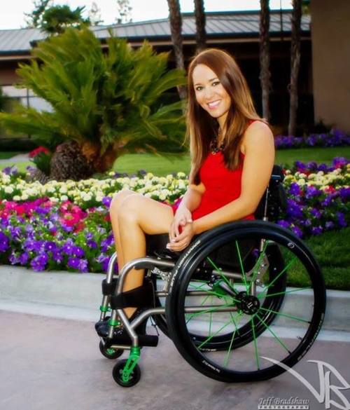 her a paraplegic