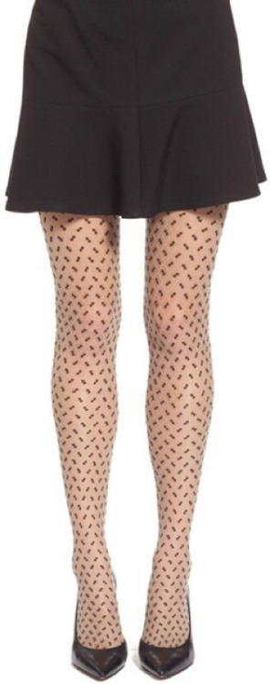 See more at Fashion Tights FALKE &lsquo;TANGERI&rsquo; STOCKINGSA wide waistband and flat se