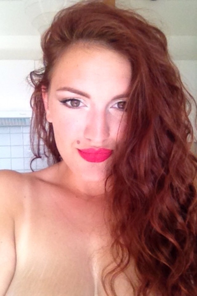 fannyallegre:  me feat. my boobs and my mane