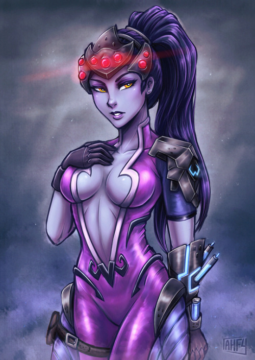 iahfy:  first attempt at widowmaker! I wasn’t completely satisfied with it halfway so I used the opportunity for rendering practice ;w;  alt version available @ patreon | art blog   hnnng~ <3 <3 <3