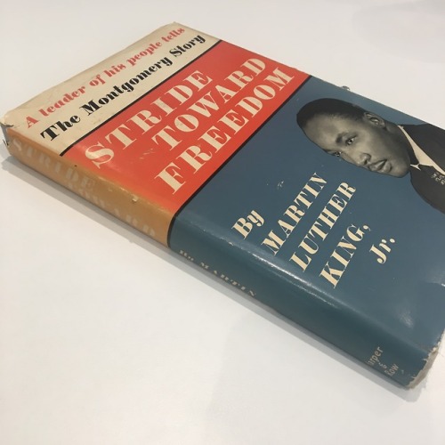 Throwback Thursday to this first edition of Martin Luther King Jr.’s Stride Towards Freedom, p