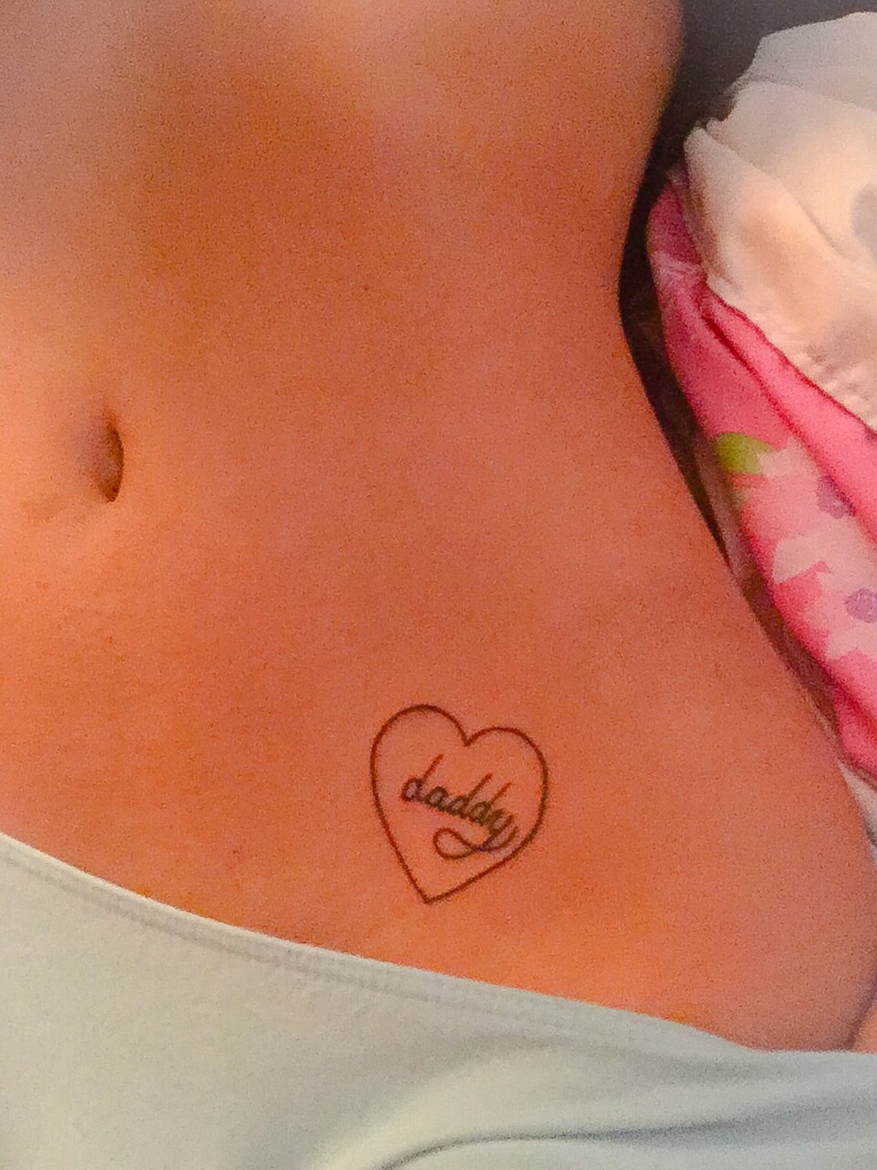 lostlittleprincesssxo:  First tattoo ☺️🙈💖 