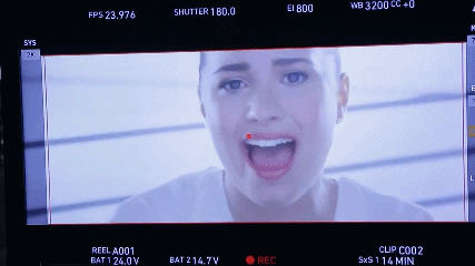 myperfectdemilovato:  Demi Lovato - Heart Attack, Behind The Scenes 