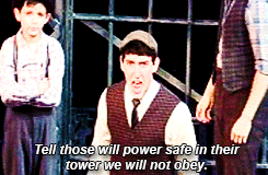 twistedthemusical:project broadway → week three: stage and screen         newsies + favorite charact