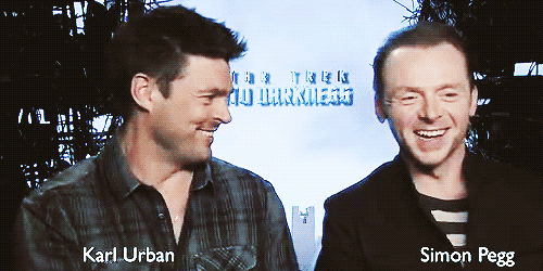 [x]Karl Urban &amp; dumb jokes. And Simon!