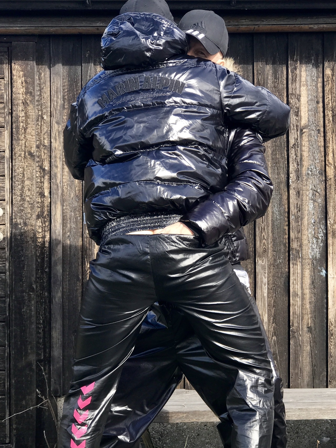 Nylon Jacket Fetish