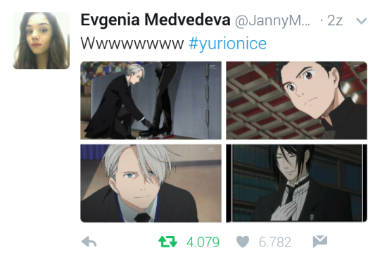 yaoionice: literally-a-piece-of-trash:   you know what gives me life? actual  figure skaters watching yuri on ice (just… look at this dork. no 1 yoi fan)   I love YOI so much ♡ 