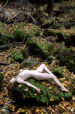 asmallwomanblog:  More in the woods with Dave Levingston. Fall 2015. 