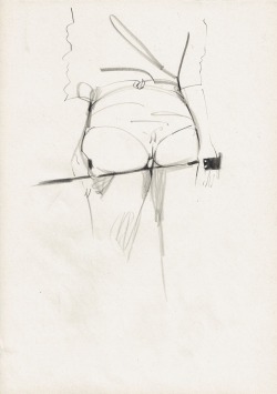 lapetitefillesexuelle:  Another lovely sketch of me by pornonpaper. 