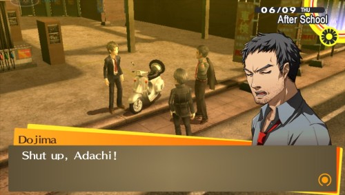 starsch: Actual idiot Adachi and actual tsundere Dojima.