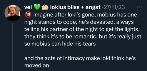 Mobius Always Asks His Occasional Partners To Turn Off The Light But Its Just To Hide His Tears