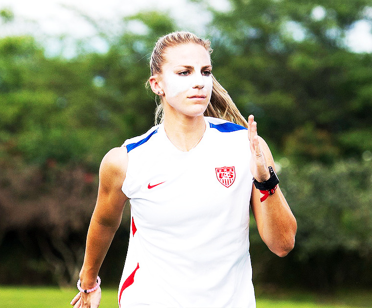 christenpressfan:  Julie during USWNT Training on December 6, 2015 