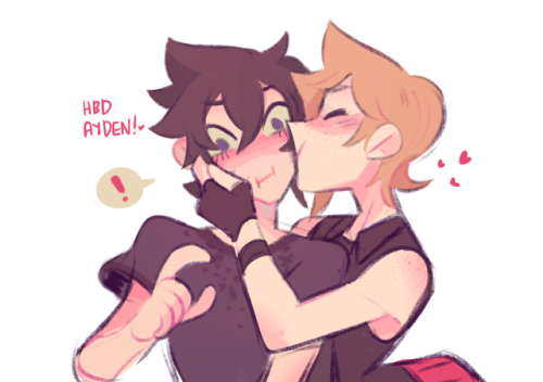 maplebars:some more ffxv featuring a birthday gift for @/littlebirb on twitter, my first gladnis dra