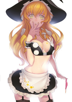 (via kirisame marisa (touhou) drawn by saidyiiii)