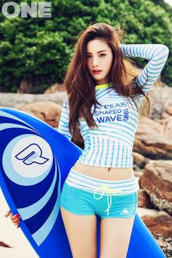 eyecandieskpop:  After School Nana for ONE