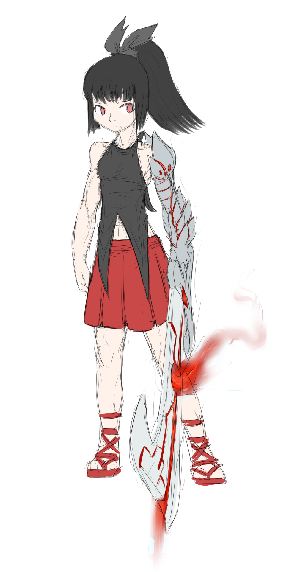 Slightly More Practical Clothing For Killing Things, Getting There