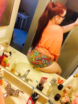 brandiiinichole:  My ass in these shorts