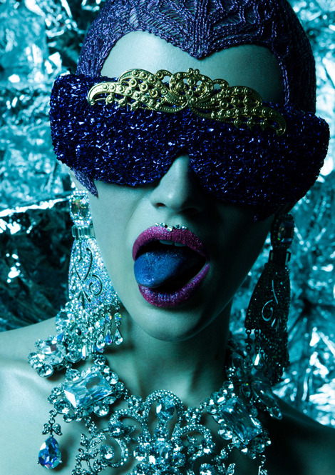 CRYSTAL WARRIOR:Photography: Darren Black / Beauty Editor &amp; Makeup by Alexis Day / Styling: 