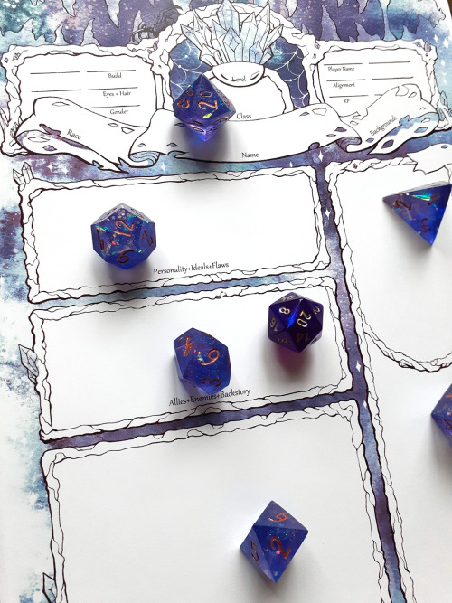 Underdark Themed Character Sheets ~ ✨Custom player character sheets for D&D 5e.Perfect for your 
