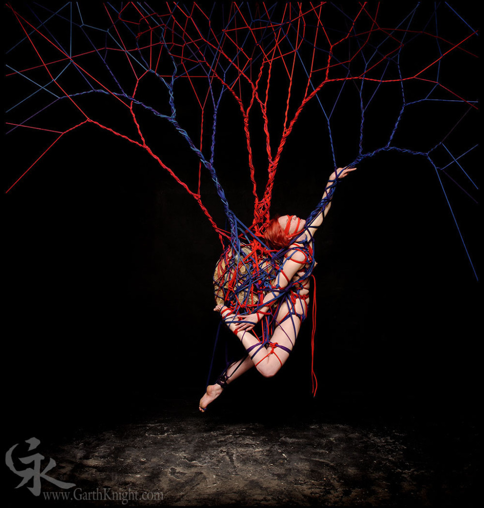 Garth Knight Turns Sensual Shibari Rope Bondage Into High Art