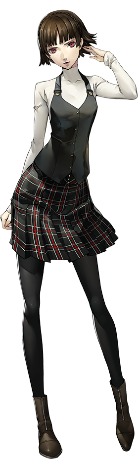pkjd-moetron:  Persona 5 character profiles available for Makoto Niijima, Futaba