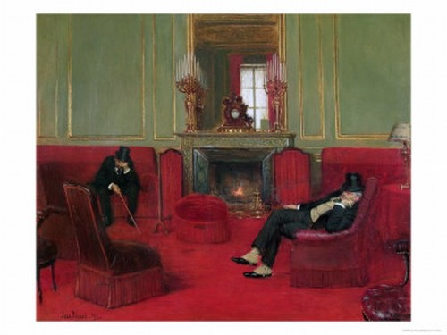 The Club by Jean Beraud