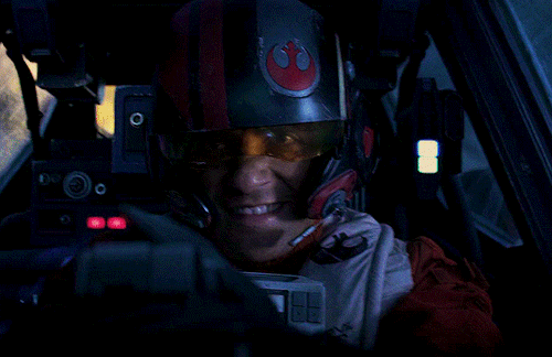 beydameron:poe being a smiley boi after the battle of starkiller (▰˘◡˘▰) 