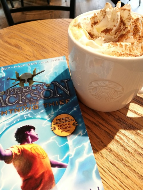 Pumpkin spice and Percy Jackson