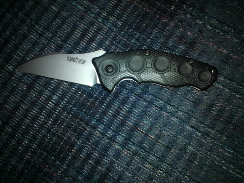 My husband’s new Kershaw knife. He porn pictures