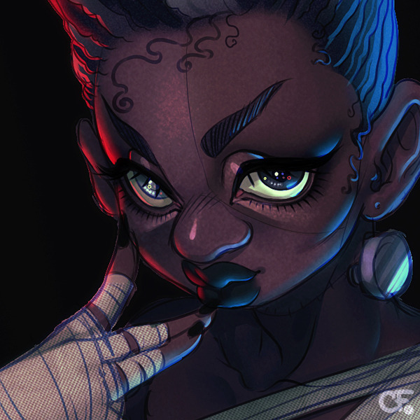 gunkiss:  “Bride of no one”, she’s her own Lady Monster. I remembered I did