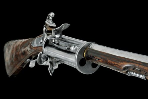 peashooter85:  Rare 3 shot flintlock revolving adult photos